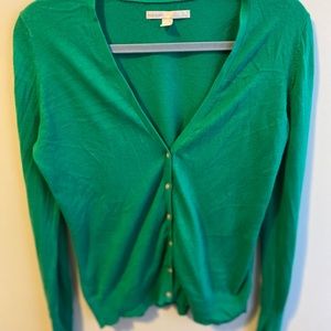 Kelly Green Cardigan